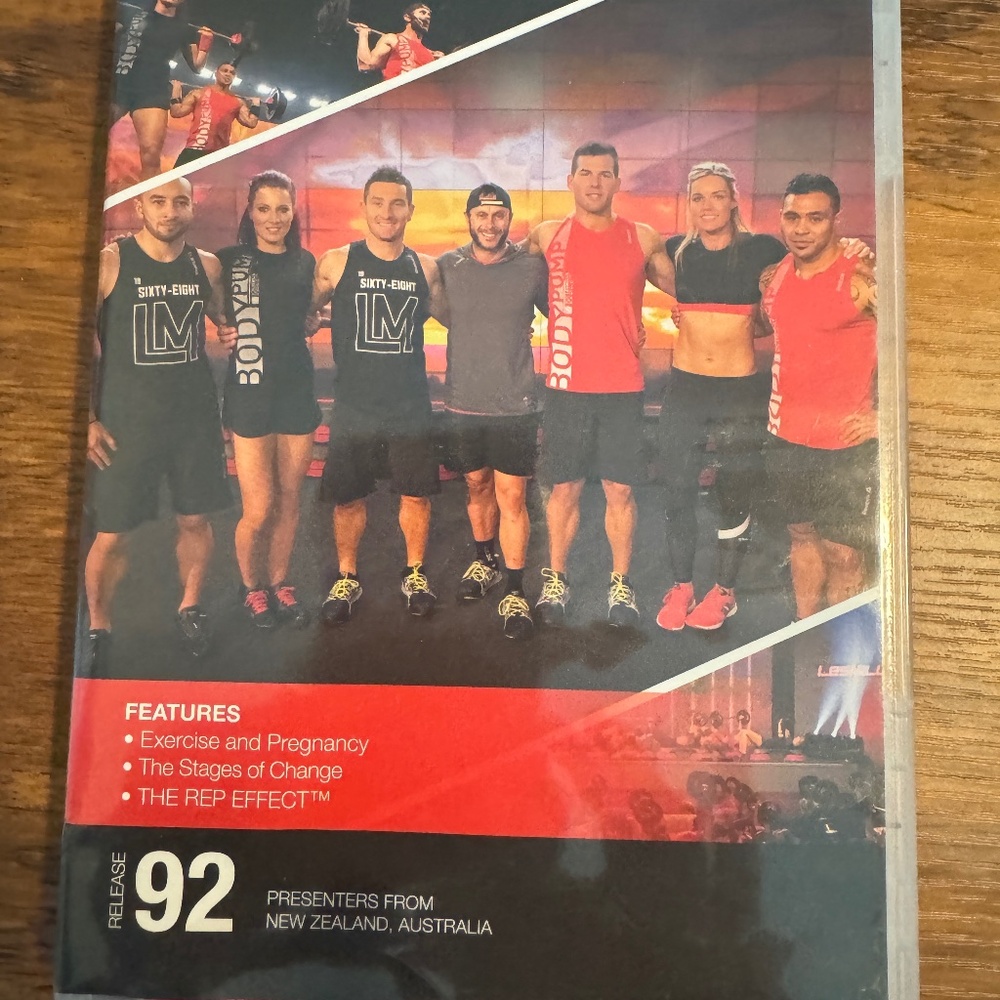 Lesmills BodyPump release 92